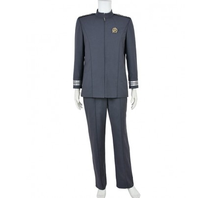 Star Trek Cosplay Captain Into Darkness James T Kirk Gray Costume