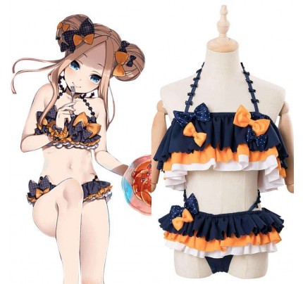Fate Grand Order Anime FGO Fate Go Abigail Williams Cosplay Costume Girls Swim