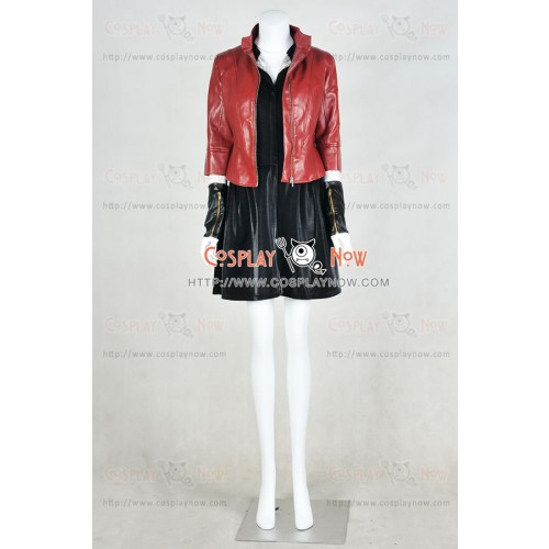 Wanda Maximoff Scarlet Witch From Avengers: Age Of Ultron Cosplay Costume