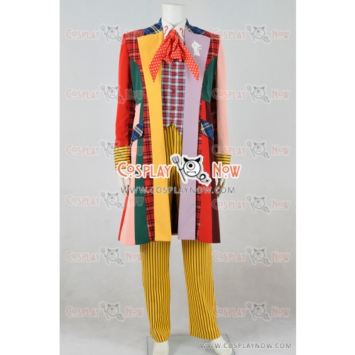 Doctor Who Cosplay 6th Sixth Dr Coat Costume