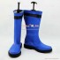 Samurai Sentai Shinkenger Cosplay Shoes Shinken Blue Boots