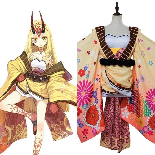 Fate Grand Order Anime FGO Fate Go Berserker Ibaraki Doji Cosplay Costume