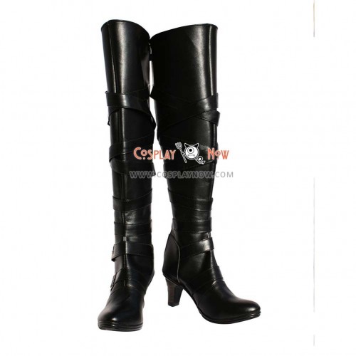 Black Butler Cosplay Shoes Undertaker Boots