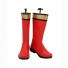 Super Sentai Hyakujuu Sentai Gaoranger Red Cosplay Boots