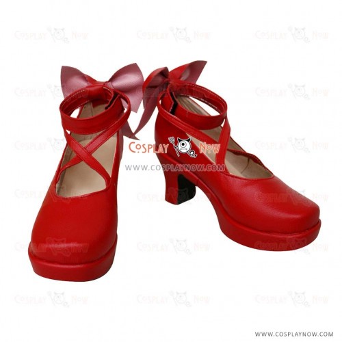 Puella Magi Madoka Magica Kaname Madoka Cosplay Shoes