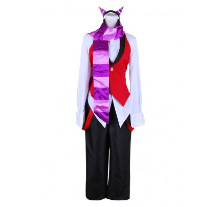 Grell Sutcliff Cheshire Cat Costume For Black Butler Cosplay