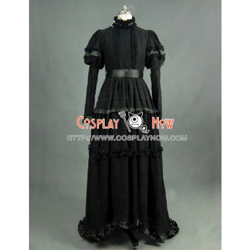 Victorian Lolita Edwardian Regency Reenactment Punk Lolita Dress