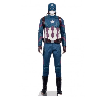 Steve Rogers The Avengers Costume For Captain America Civil War Cosplay