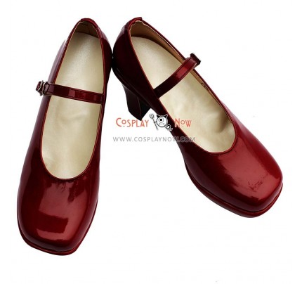 K Project Cosplay Anna Kushina Cosplay Red Shoes