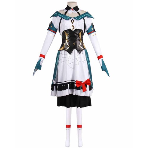 Genshin Impact Katheryne Cosplay Costume Dress