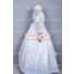 Alice In Wonderland Cosplay White Queen Costume