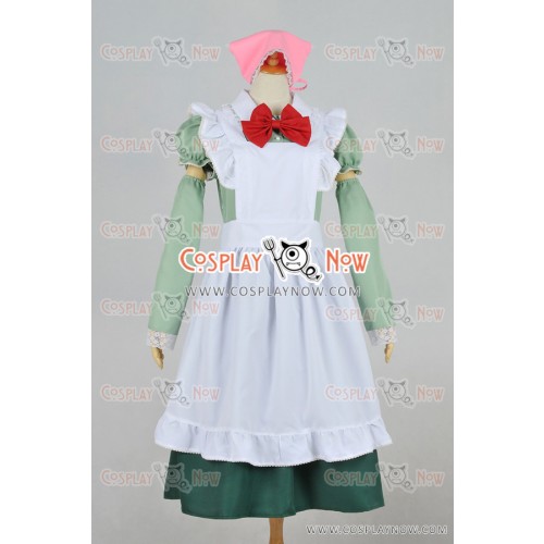 Hetalia: Axis Powers Hungary Maid Dress Cosplay Costume