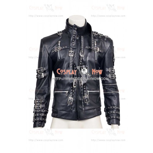 Beat It Michael Jackson Cosplay Costume Leather Jacket