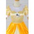 Super Mario Bros Cosplay Princess Daisy Dress Costume