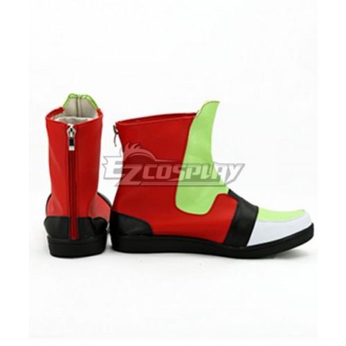 Pokemon Pocket Monster Advanced Ruby Green And Red Cosplay Shoes