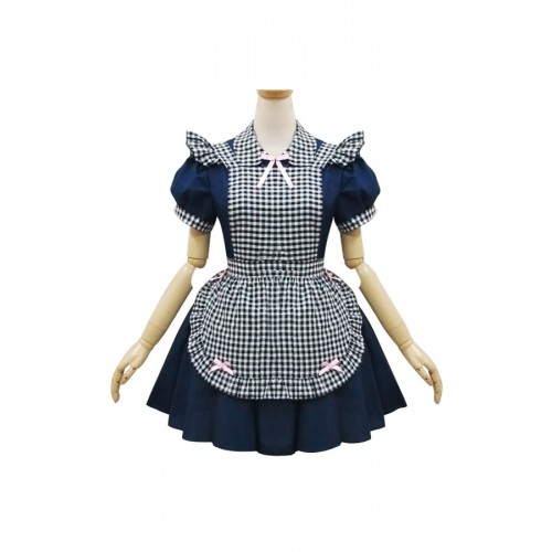 Lolita Cosplay Japanese Descent Maid Dress Costume
