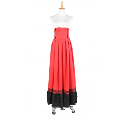 Lolita Dress Victorian Lolita Edwardian Period Pleated Skirt Cosplay Costume