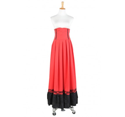 Lolita Dress Victorian Lolita Edwardian Period Pleated Skirt Cosplay Costume