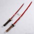 Oda Nobunaga Cosplay Props from Sengoku Night Blood with swords