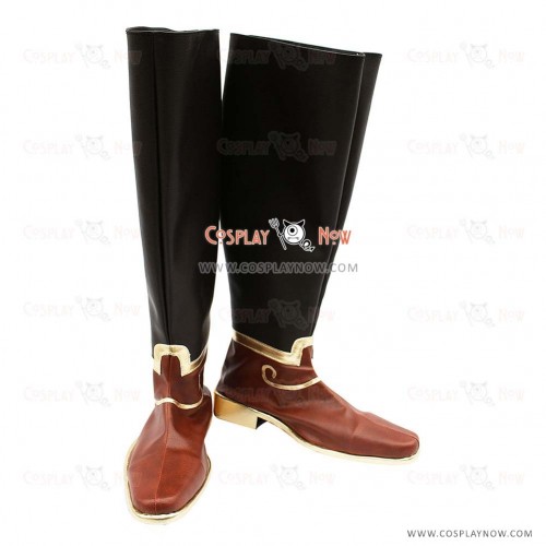 Saiunkoku Monogatari Cosplay Shoes ShiRyuuki Black Boots