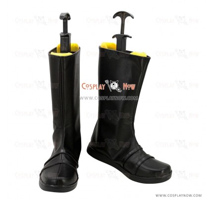 InuYasha Cosplay Shoes Sesshoumaru Black Boots
