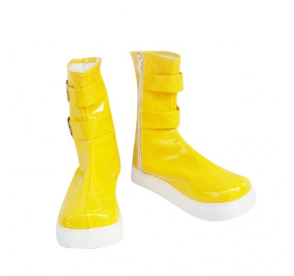 Tales of Destiny Cosplay Shoes Chelsea Torn Yellow Boots