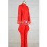 Star Wars Imperial Stormtrooper Officer Admiral Cosplay Costume Red