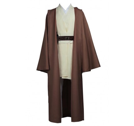 Obi Wan Kenobi Jedi Knight Costume For Star Wars Cosplay