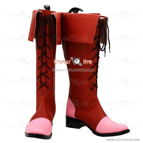 Puella Magi Madoka Magica Cosplay Shoes Kaname Madoka Boots