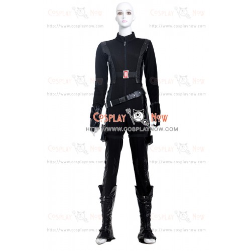 The Winter Soldier Natasha Romanoff Black Widow Costume For Captain America 2 Cosplay