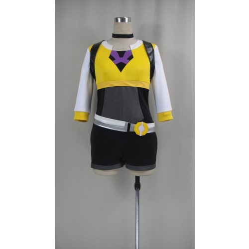 Pokemon Go Female Trainer Yellow Cosplay Costume