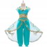 Aladdin and the Magic Lamp Cosplay Princess Jasmine Costume Girl Dress Outfit for Children