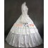 Victorian Lolita Civil War Evening Gothic Lolita Dress White