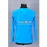 Star Trek TOS The Original Series Spock Blue Velour Shirt Uniform Costume