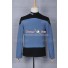 Star Trek Costume Picard Gray Black Blue Shirt