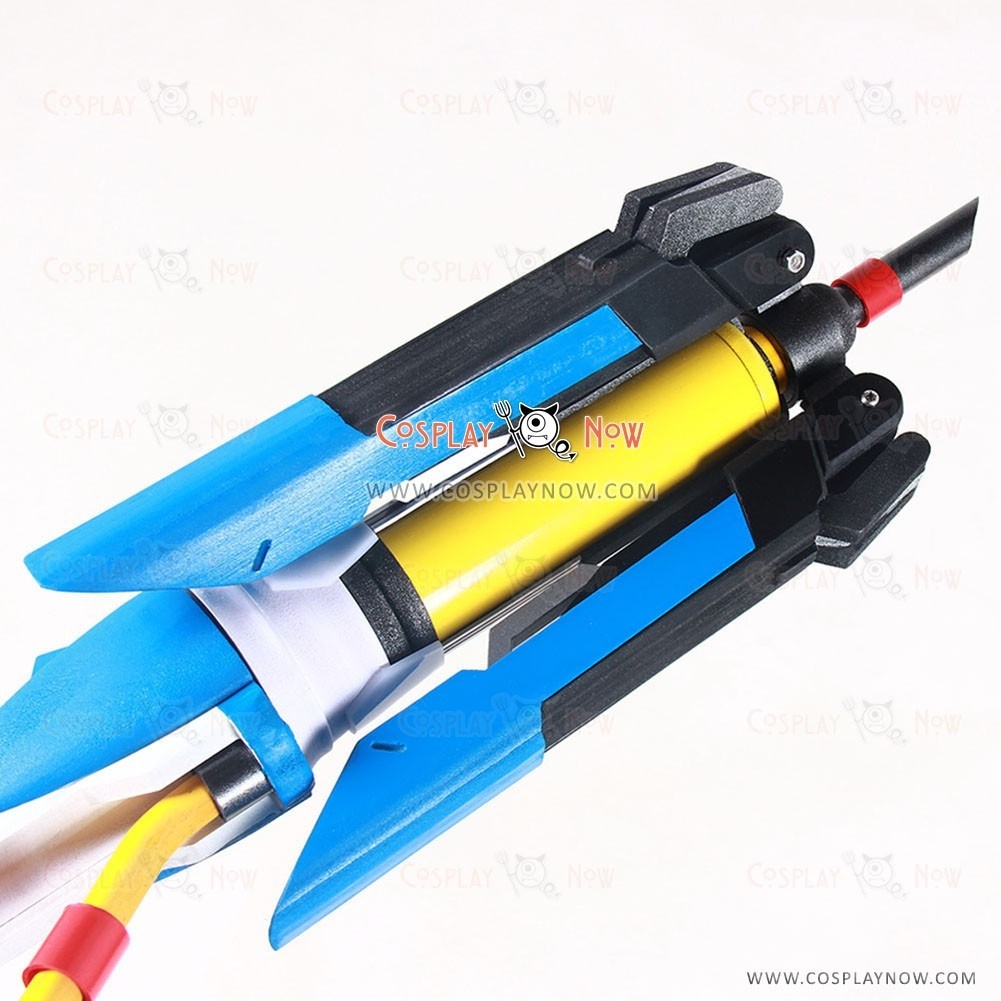 OW Mercy Combat Medic Ziegler Skin Wand PVC Cosplay Prop 74/"