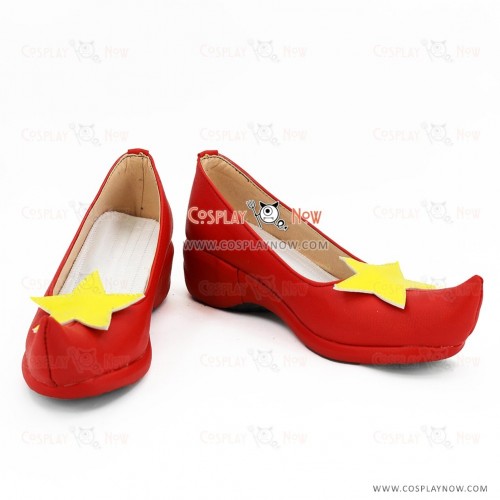 Cardcaptor Sakura Cosplay Sakura Kinomoto Red Shoes