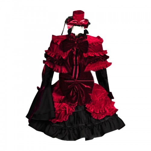 K Cosplay Anna Kushina Gothic Lolita Dress Costume