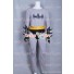 Batman Cosplay Grey Outfits Silver Costume With Cape