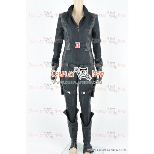 Captain America 2 The Winter Soldier Cosplay Black Widow Costume