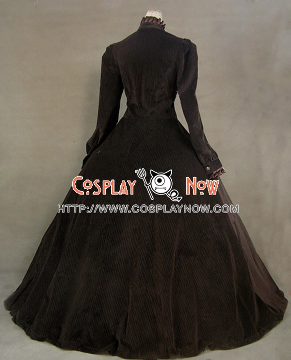 victorian velvet dress