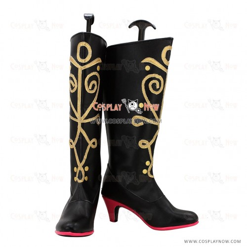 Frozen Cosplay Shoes Princess Anna Boots