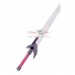 Magical Girl Lyrical Nanoha Signum Sword with Sheath PVC Cosplay Props