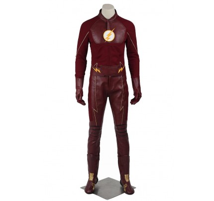 Barry Allen Costume For The Flash Season 2 Cosplay