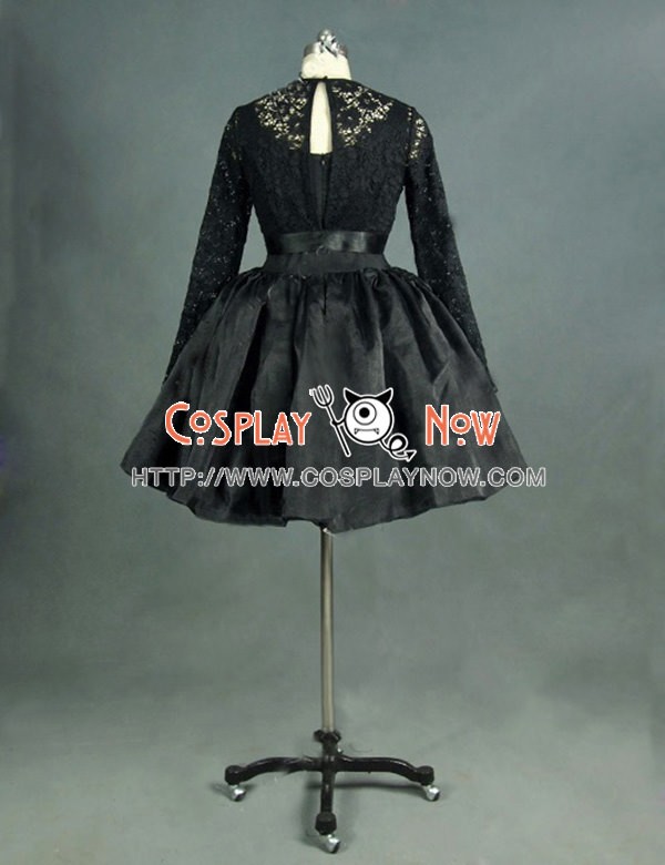 black gothic lolita dress