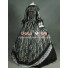 Victorian Lolita Marie Antoinette Theatre Gothic Lolita Dress Grey Floral