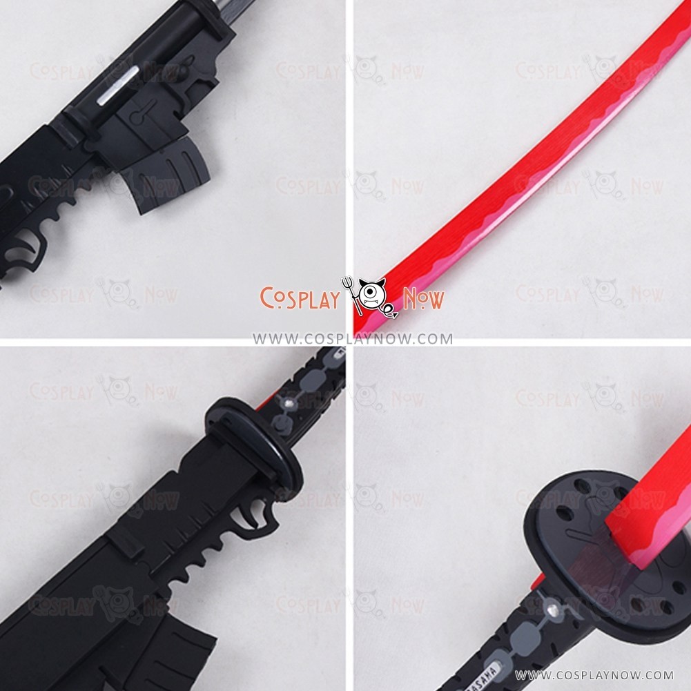  Mtxc Metal Gear Rising: Revengeance Cosplay Jetstream Sam Prop  Sword Red : Sports & Outdoors