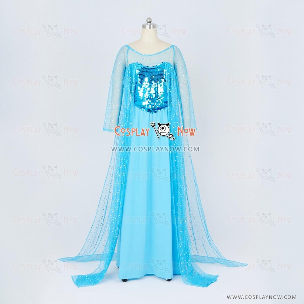 elsa blue dress frozen