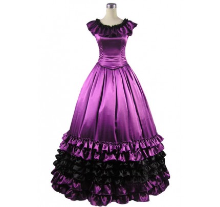 Victorian Lolita Sweet Belle Violet Gothic Lolita Dress