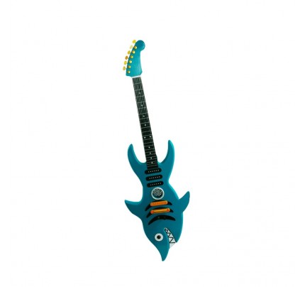 ONE PIECE BROOK Burukku Shark Guitar Cosplay Props